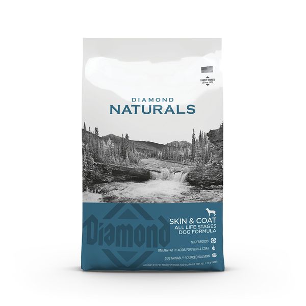 Diamond Naturals All Life Stages Dog Skin & Coat сухой корм для здоровья кожи и шерсти собак на всех стадиях жизненного цикла 2 кг 679 грн фото