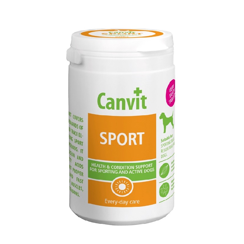 Фото - Ліки й вітаміни CANVIT Вітаміни Сanvit Sport for dogs для здоров'я активних собак 230 гр 