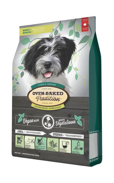 Oven-Baked Tradition Dog Adult Small Breed Vegan сухой корм веганский для собак малых пород 1.81 кг 1 575 грн фото