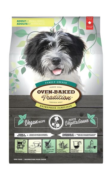 Oven-Baked Tradition Dog Adult Small Breed Vegan сухой корм веганский для собак малых пород 1.81 кг 1 575 грн фото