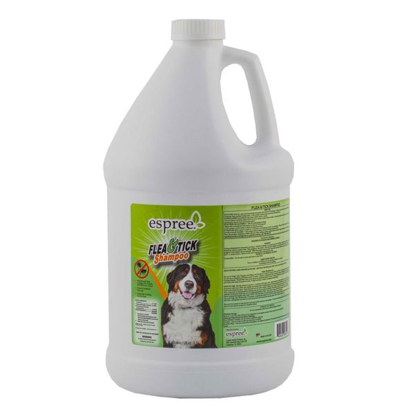 Espree Flea & Tick Shampoo шампунь репелентний для захисту від бліх та кліщів, 3.79 л 0748406003446 фото