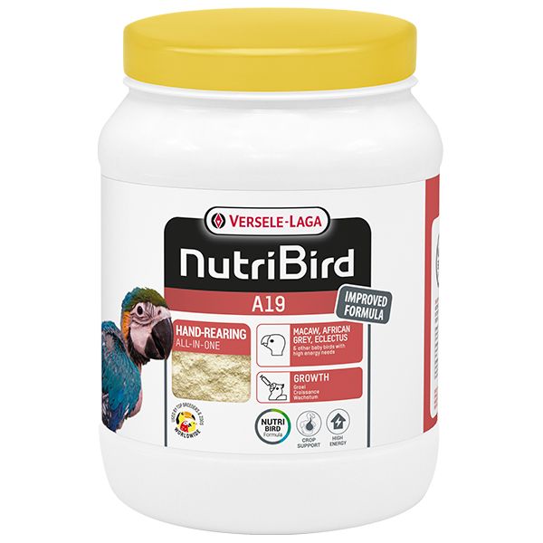 Versele-Laga NutriBird A19 молоко для вигодовування пташенят великих папуг 800 гр 5410340221716 фото