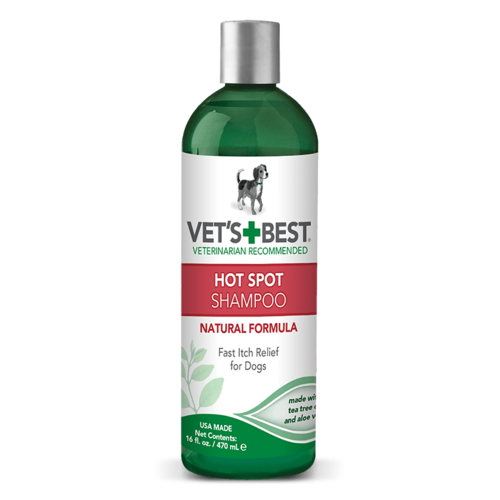 Фото - Грумінг для тварин Best Шампунь проти свербіння і подразнень для собак Vet's  Hot Spot Shampoo 