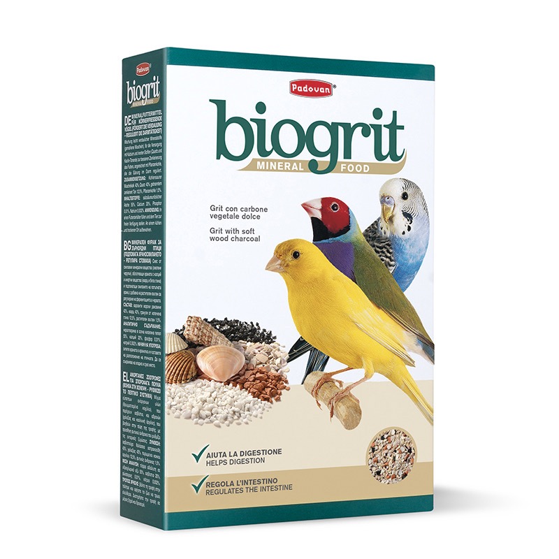 Photos - Bird Food Padovan Вітамінно-мінеральна добавка для птахів  Biogrit 700 гр 