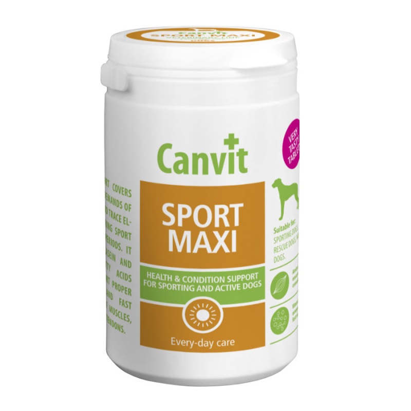 Фото - Ліки й вітаміни CANVIT Вітаміни Сanvit Sport Maxi for dogs для здоров'я активних собак великих по 