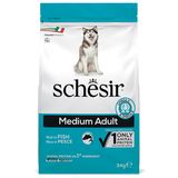 купить Schesir Dog Medium Adult Fish сухий корм із рибою для собак середніх порід 3 кг 8005852160089 фото