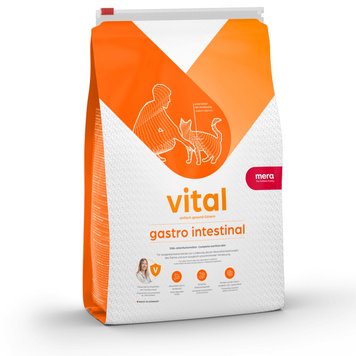 MERA MVH Gastro Intestinal сухий корм для котів із захворюваннями ШКТ 750 гр 4025877400223 фото