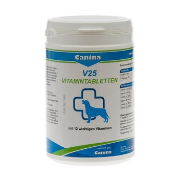 Canina V25 Vitamintabletten витамины с микроэлементами и минералами для щенков 210 табл 4027565110124 фото