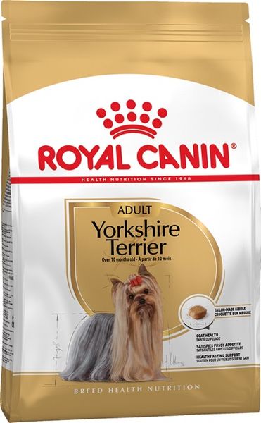 Корм Royal Canin Yorkshire Terrier Adult сухий для дорослих собак породи йоркширський тер'єр 7.5 кг 3182550716925 фото
