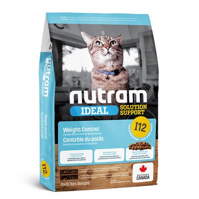Корм Nutram I12 Ideal Solution Support Weight Control Cat сухий для дорослих котів з надмірною вагою 20 кг 2000981007409 фото