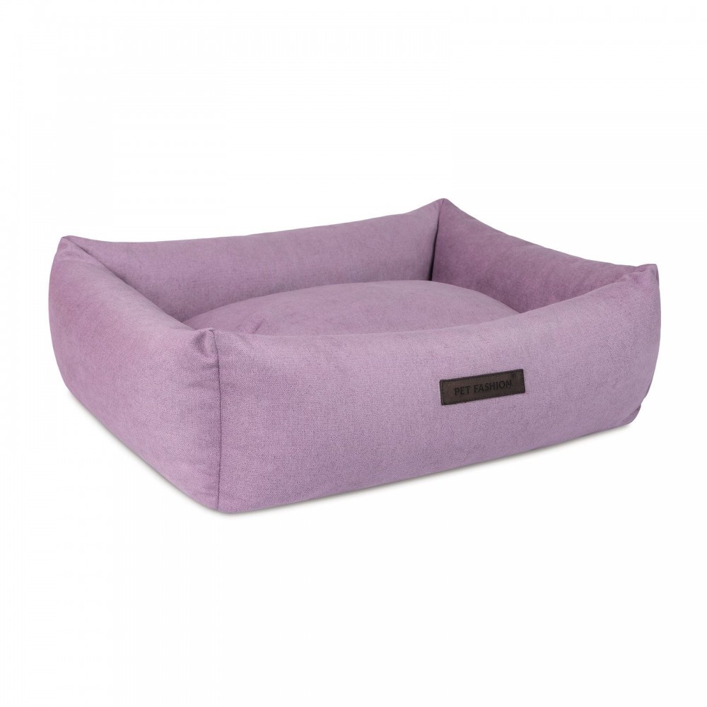 Photos - Bed & Furniture Pet Fashion Лежак для собак  Bond 60 см х 50 см х 18 см, ліловий 