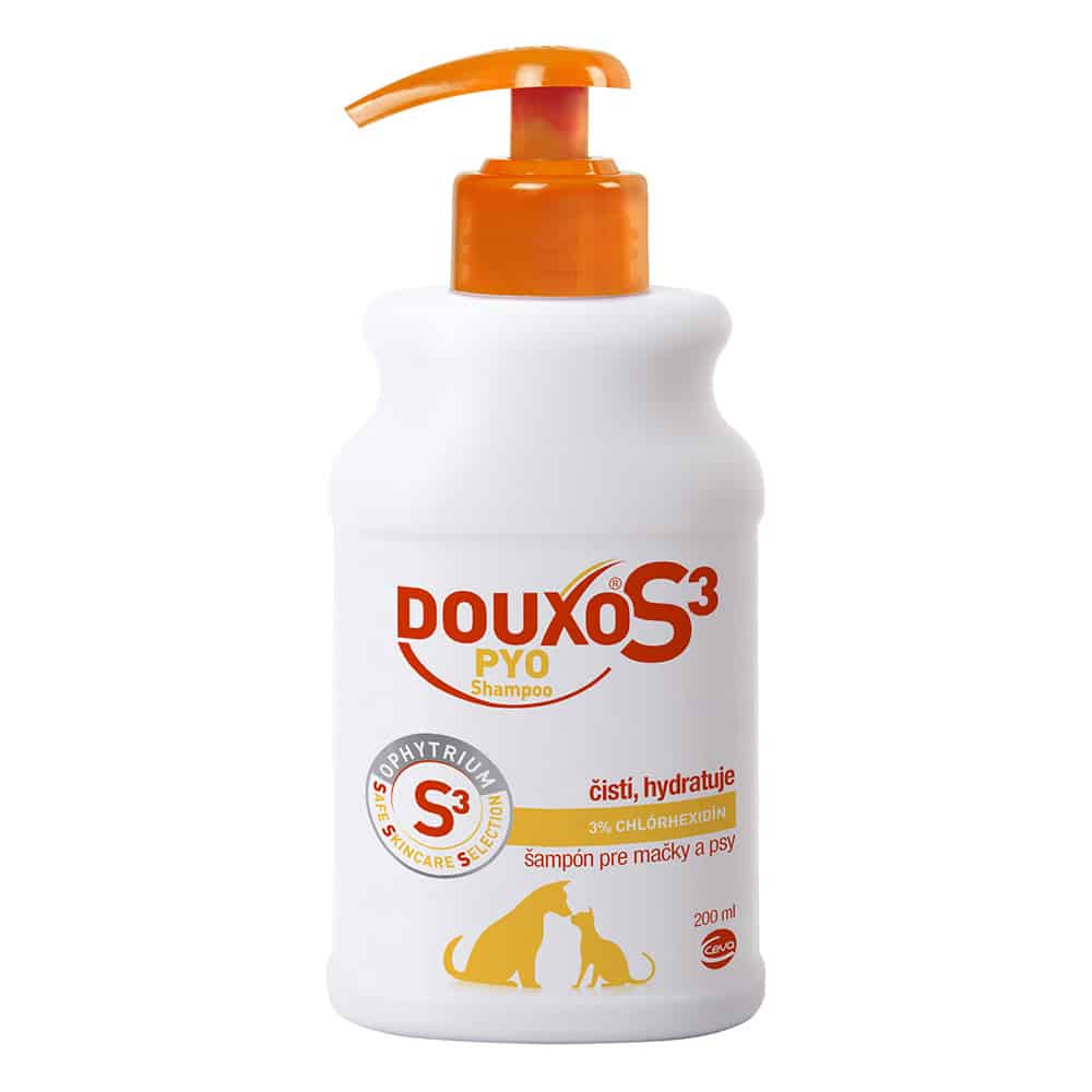 Фото - Грумінг для тварин Ceva Лікувальний шампунь  Douxo S3 Pio для очищення та зволоження шкіри соб 