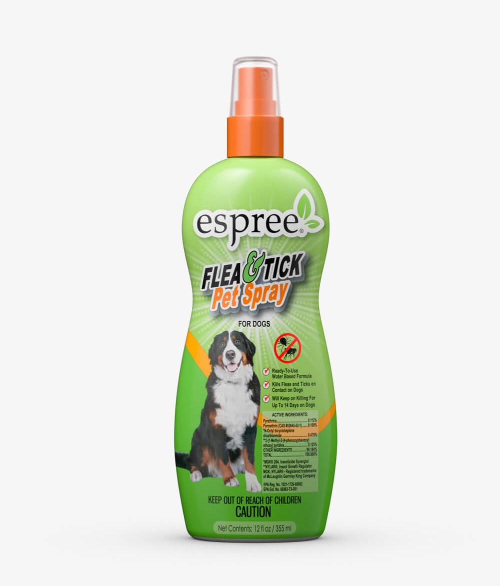 Фото - Грумінг для тварин Espree Спрей репелентний  Flea & Tick Pet Spray 355 мл 
