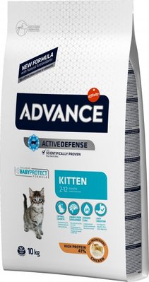 Корм Advance Cat Kitten сухий з куркою для кошенят 10 кг 8410650239866 фото