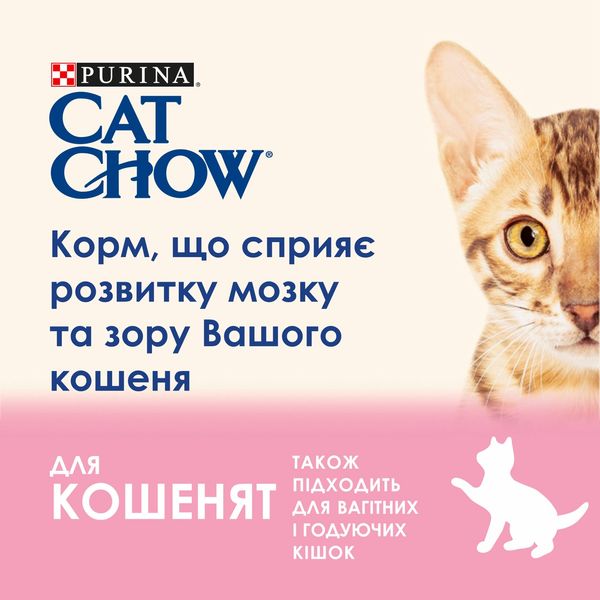 Cat Chow Kitten сухой корм для котят с курицей 15 кг 5997204514028 фото