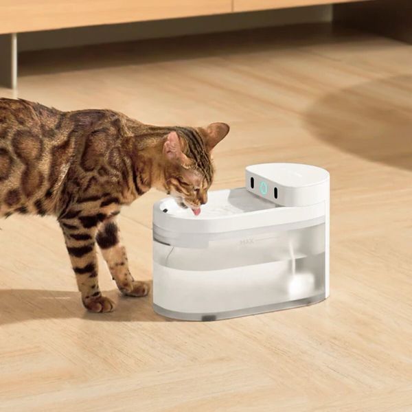 Catlink AI Water Fountain - Wireless смарт-поїлка для котів та собак, 2.3 л 6972884750873 фото