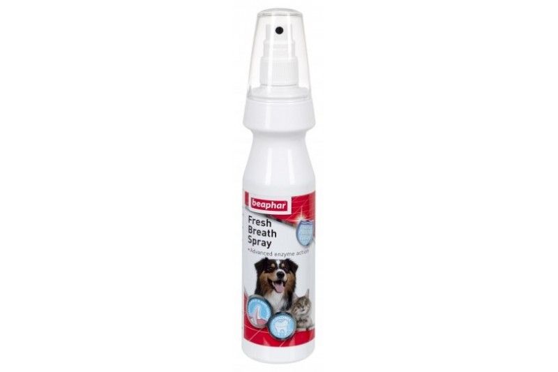 Beaphar Fresh Breath Spray зубной спрей для собак и кошек, 150 мл 8711231132225 фото