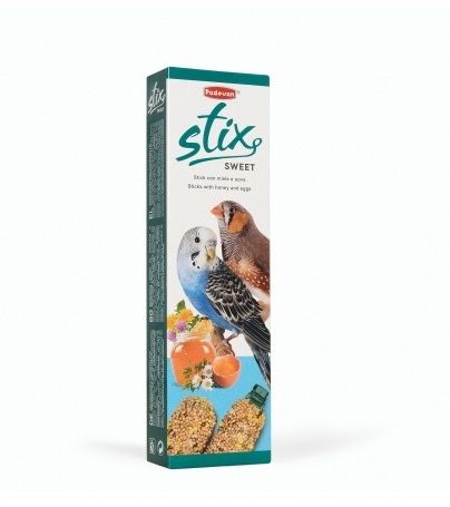 Padovan Stix Sweet Cocorite/Esotici лакомство для птиц 80 гр 8001254002064 фото