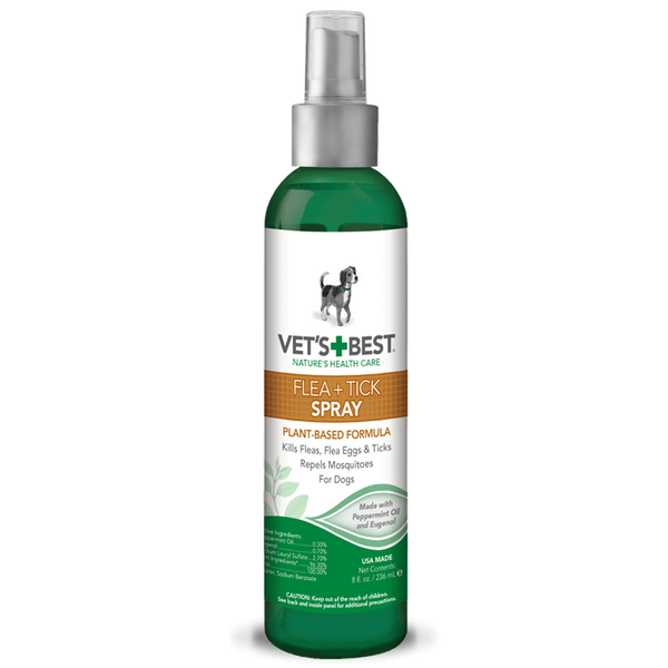 Vet’s Best Flea & Tick Spray спрей от блох, клещей и москитов для собак, 236 мл 0031658103461 фото