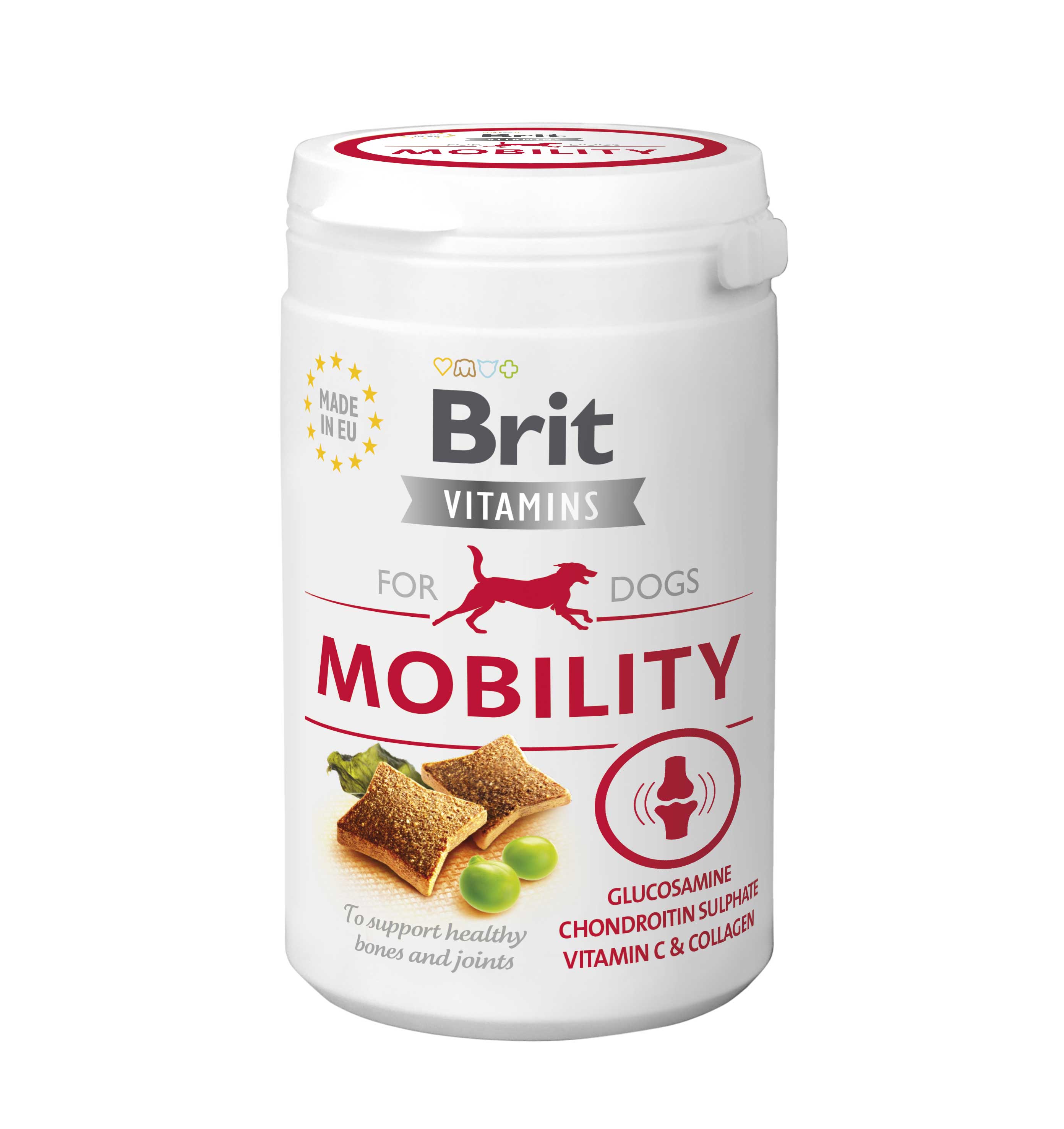 Photos - Other Pet Supplies Brit Вітаміни  Vitamins Mobility для зміцнення суглобів у собак 150 гр 