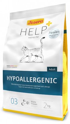 Корм Josera Help VD Hypoallergenic Cat сухий для котів з харчовою алергією 2 кг 4032254768456 фото