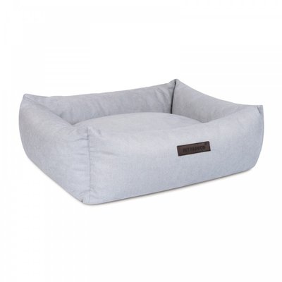 Лежак для собак Pet Fashion Bond 78 см х 60 см х 20 см, сірий 4823082424054 фото