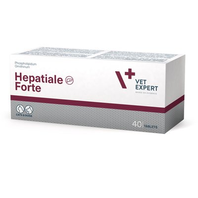 Витамины VetExpert Hepatiale Forte для здоровья печени у собак и котов 40 табл 5902414208957 фото