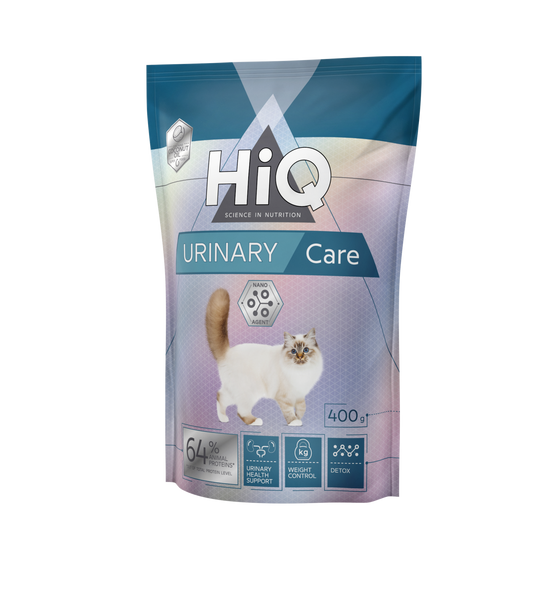 Корм HiQ Urinary care сухий для котів із сечокам'яною хворобою 400 гр HIQ45921 фото
