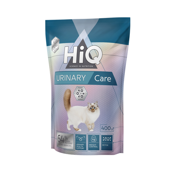 HiQ Urinary care сухой корм для котов с мочекаменной болезнью 400 гр HIQ45921 фото