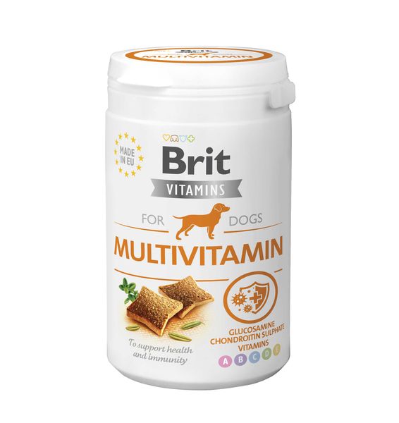 Вітаміни Brit Vitamins Multivitamin для зміцнення здоров'я собак 150 гр 8595602562527 фото