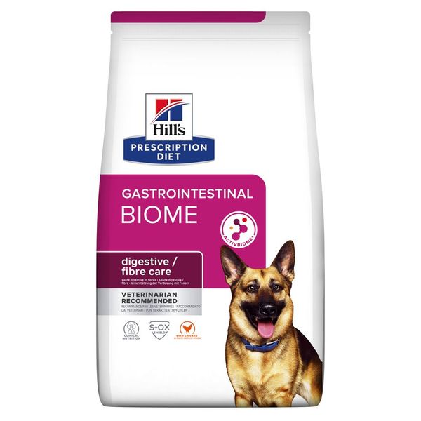Корм Hill's Prescription Diet Canine Gastrointestinal Biome сухой для собак с заболеваниями ЖКТ 10 кг 052742026855 фото