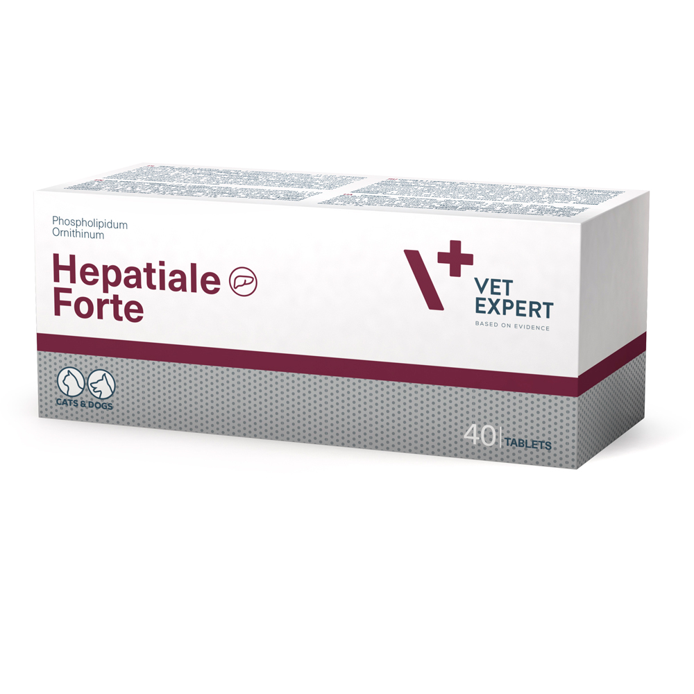 Фото - Прочие зоотовары VetExpert Вітаміни  Hepatiale Forte для здоров'я печінки у собак та котів 4 