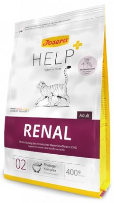 Корм Josera Help VD Renal Cat сухий для котів із захворюваннями нирок 0.4 кг 4032254768395 фото