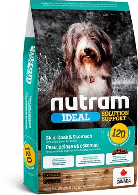 Корм Nutram I20 Ideal Solution Support Sensitive Skin Coat & Stomach Dog сухий для собак з чутливим травленням та проблемами шкіри 11.4 кг 067714102468 фото