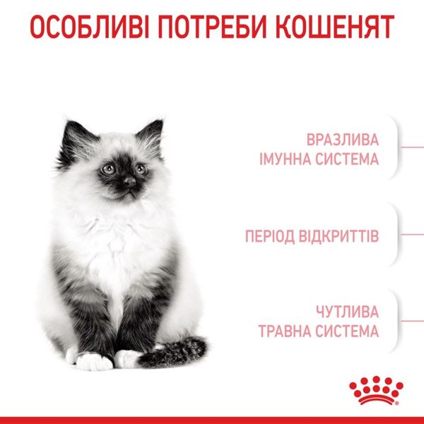 Royal Canin Kitten сухой корм для котят 400 гр 3182550702379 фото