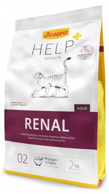 Корм Josera Help VD Renal Cat сухой для котов с заболеваниями почек 2 кг 4032254768401 фото