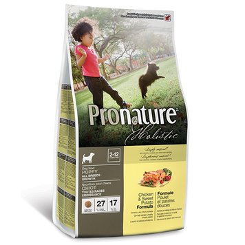 Pronature Holistic Puppy Chicken & Sweet Potato сухой корм с курицей для щенят 340 гр 262 грн фото