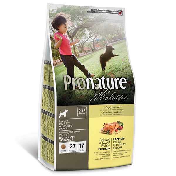 Pronature Holistic Puppy Chicken & Sweet Potato сухой корм с курицей для щенят 11.34 кг 4 799 грн фото