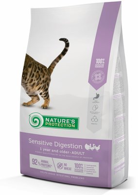 Корм Nature's Protection Sensitive Digestion сухий для котів із чутливим травленням 2 кг NPS45767 фото