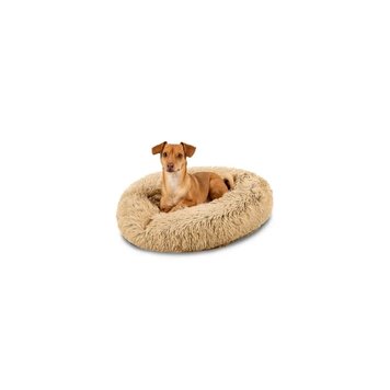 OutwardHound Best Friends Donut Shag лежак для собак та котів, 76 х 76 см, бежева 2 642 грн фото