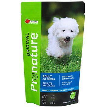 Pronature Original Dog Adult Chicken with Oatmeal сухой корм с курицей для взрослых собак 340 гр 143 грн фото