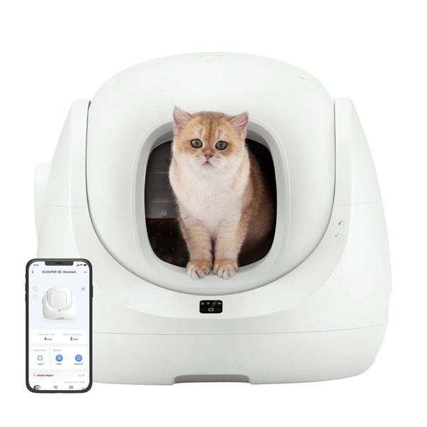 Catlink Smart Litter Box Scooper Se Baymax смарт-туалет для котів, 54 см х 59 см х 53 см 6972884750842 фото