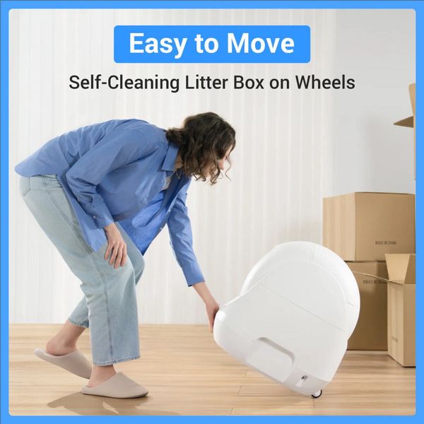 Catlink Smart Litter Box Scooper Se Baymax смарт-туалет для котов, 54 см х 59 см х 53 см 6972884750842 фото