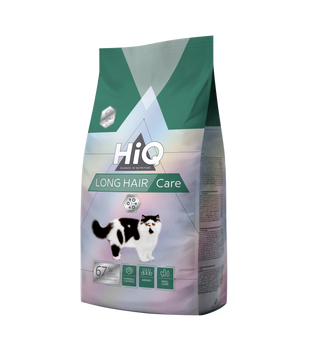 HiQ LongHair care сухой корм для длинношерстных котов 1.8 кг HIQ45908 фото