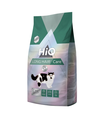Корм HiQ LongHair care сухий для дорослих довгошерстих котів 1.8 кг HIQ45908 фото