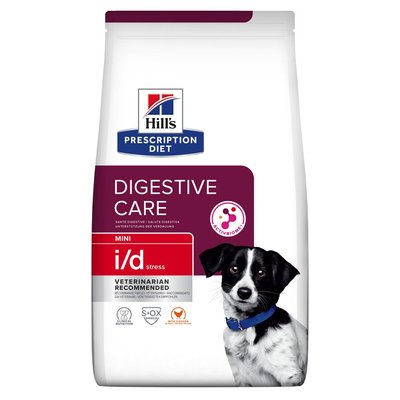 Корм Hill's Prescription Diet Canine I/D Stress Mini сухой для собак с заболеваниями ЖКТ вызванными стрессом 1.0 кг 052742055398 фото