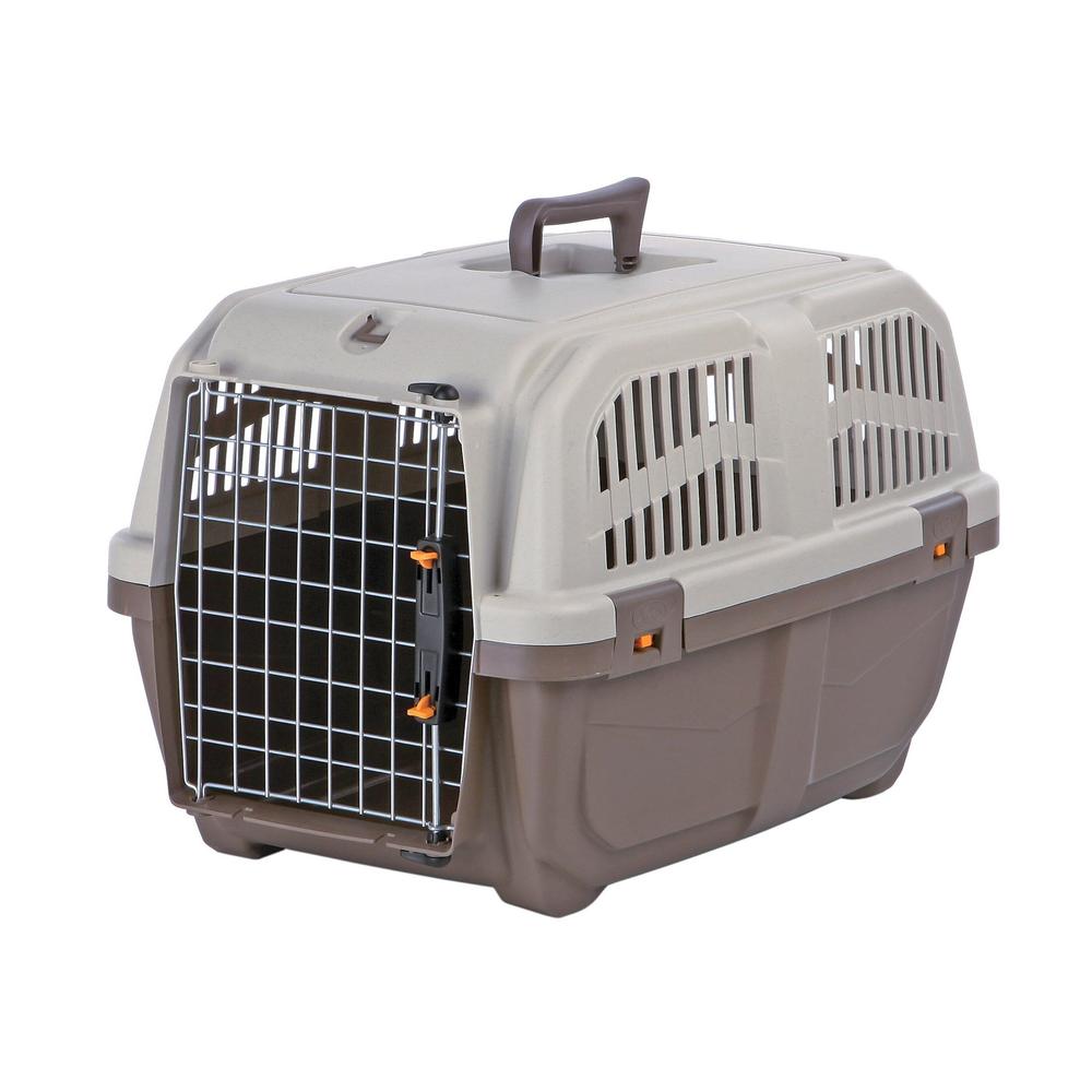 Photos - Pet Carrier / Crate Trixie Контейнер-переноска  «Skudo 3» 40 x 39 x 60 см коричневий 