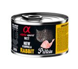 купить Alpha Spirit Rabbit for Adult Cats вологий корм з кроликом для котів 200 гр 8436586311285 фото