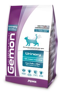 Gemon Cat Urinary сухой корм с курицей для профилактики мочекаменной болезни у котов 2 кг 8009470297189 фото