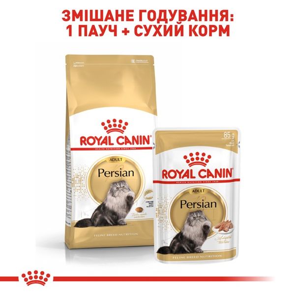 Корм Royal Canin Persian сухий для дорослих перських котів 2 кг 3182550702614 фото